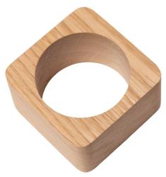 Woodsea Prtiček Obroček Oak - Hrastov Prtiček Obroček 5x5 cm 2 kosa 1208971602