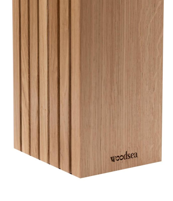 Woodsea Block Oak M - Blok za nože iz hrastovega lesa 17x12 cm 1208971610