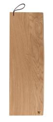 Woodsea Serving S - Hrastova servirna deska 55x17 cm z usnjenim ročajem 1208971615