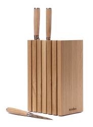 Woodsea Block Oak S - Blok za nože iz hrastovega lesa 13x8 cm 1208971617