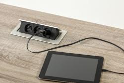 SOFT izvlečna vtičnica, napajalni kabel 1,5m