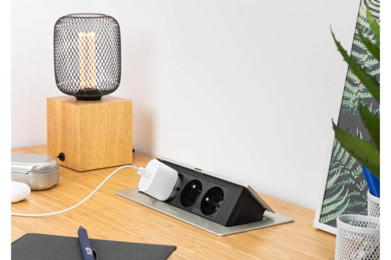 SOFT izvlečna vtičnica, napajalni kabel 1,5m