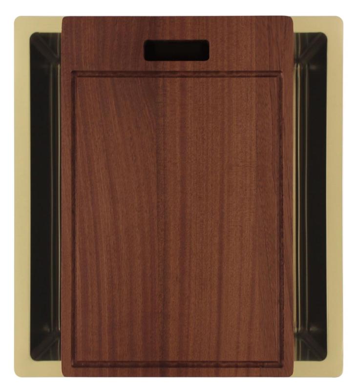 Pure.Sink Luxion Zlata pomivalna korita 36x40 cm za vgradnjo pod pult, vgradnjo v pult in nad pult PLX3640-60