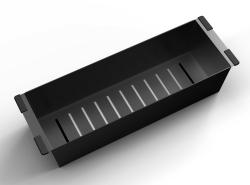 Pure.Sink Luxion Črna vložna posoda za pomivalno korito PLXCOL-63