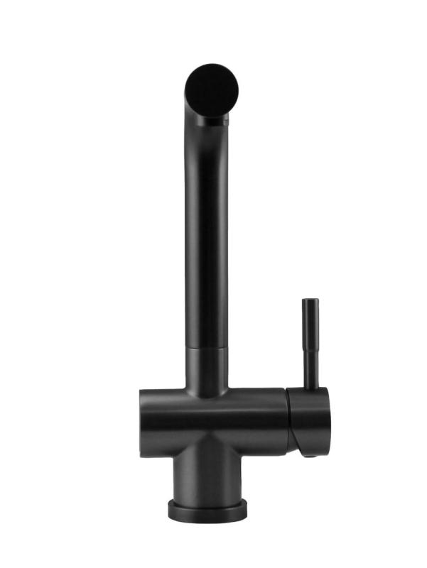 Pure.Sink Elite Steel Pulse-S kuhinjska pipa PVD gun metal z izvlečnim izlivom in brizgalnim načinom PS8500-61