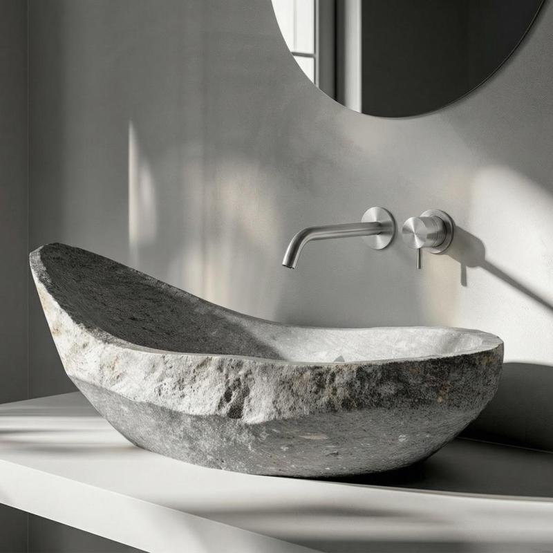 MURO TUA stenski vgradni umivalni kran krom M1.AB1.2.CR