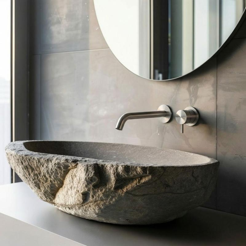 MURO TUA stenski vgradni umivalni kran krom M1.AB1.2.CR