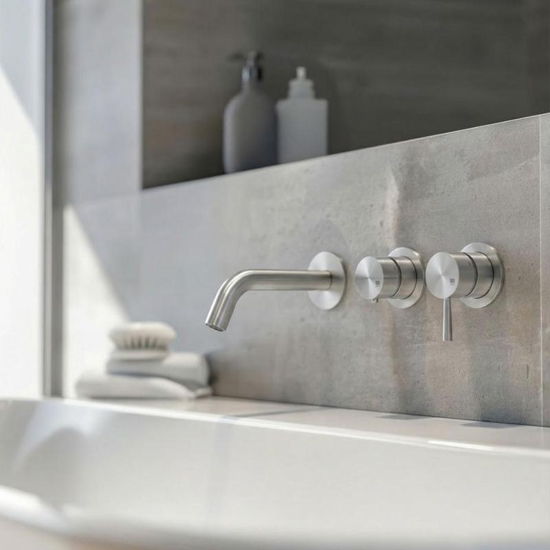 MURO TUA vgradni termostatski tuš kran z 1 izhodom krom M1.B31T.R.CR