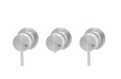 MURO TUA vgradni termostatski tuš ventil z 2 zapornimi ventili, krom M1.B34T.R.CR