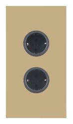 Indux Corner Еnergiezuil z 2 vtičnicami Randaarde Goud 1208972283