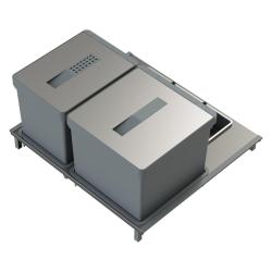 Indux Sort Odpadni sistem 2-delni Ročni upravljalnik za izvlečne predale 1208972319