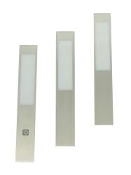 Indux Nex Kuhinjska LED-svetilka Set 3x3 W z vgrajenim stikalom Touch-Dim Aluminium 1208972335