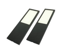 Indux Solin Kuhinja Opbouw Multi Tone LED Set 2 Spots x 3,6 W Črna 1208972344