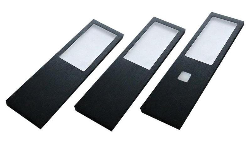 Indux Lino Kuhinja Opbouw LED Set 3 Spots 4W z vgrajenim stikalom Touch-Dim, črn 1208972391