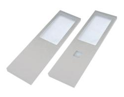 Indux Lino Kuhinja Nadgradnja LED Set 2 Spots 4W Z vgrajenim Touch-Dim-Stikalom Aluminij 1208972394