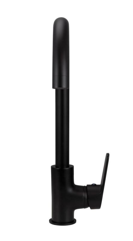 Aquanello Casa Črna enoročajna kuhinjska mešalna baterija BL-1201-CS