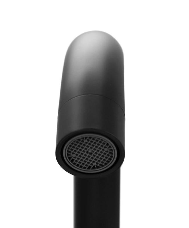 Aquanello Casa Kuhinjska mešalna baterija, črna, z zgornjim ročajem BL-1202-CS