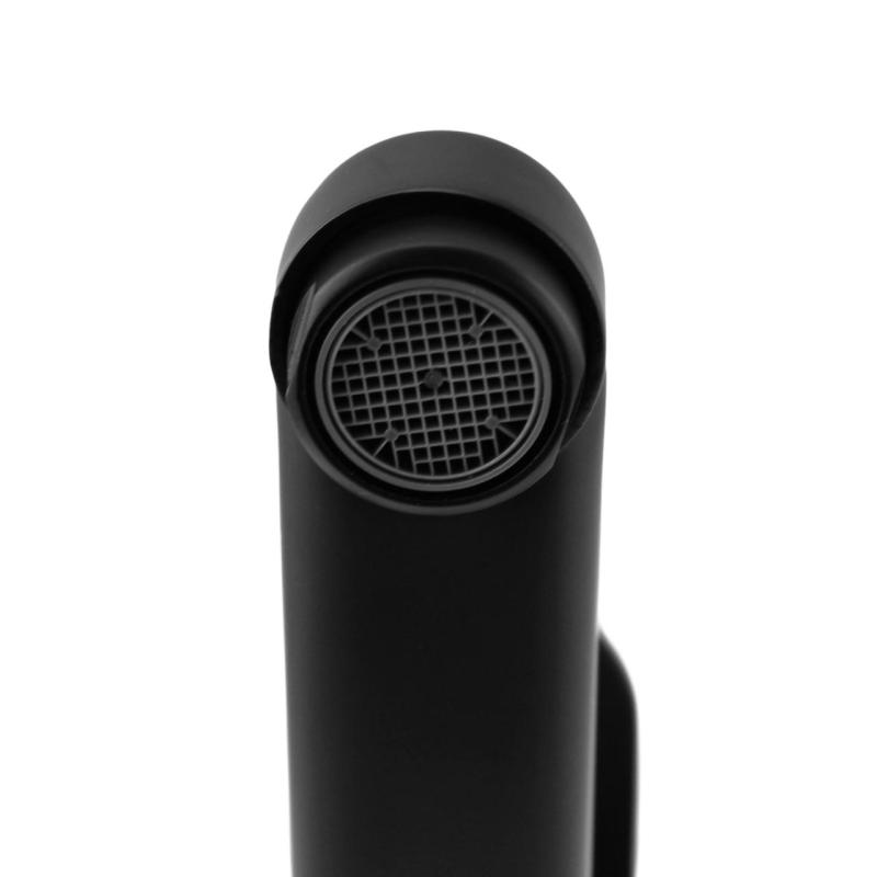 Aquanello Casa Enoklopna kuhinjska stenska pipa, črna, z izlivom 20 cm BL-1420-CS