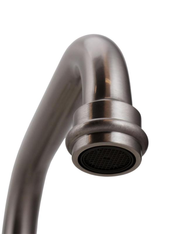 Aquanello Heritage Ascot Klasična kuhinjska stenska pipa z izlivom iz nerjavečega jekla NB-4110-HA