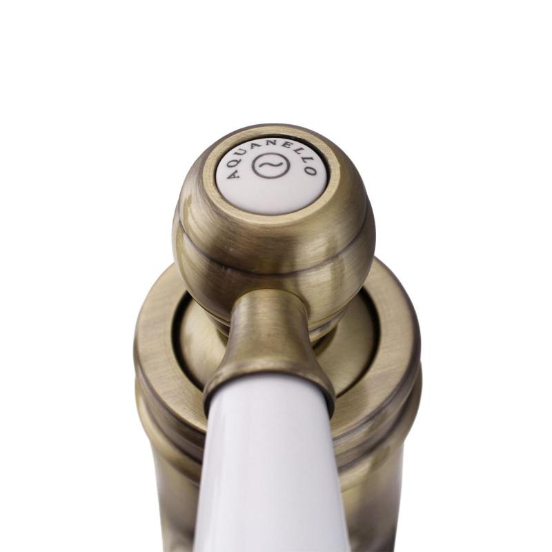 Aquanello Heritage Manor Klasična nostalgična umivalna baterija iz brona BN-1001-HM