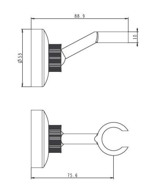Aquanello Heritage Collection Klasični držalo za ročno tuš CR-9003-HC