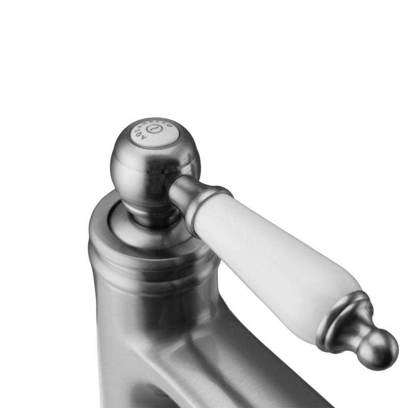 Aquanello Heritage Manor Klasična nostalgična umivalna baterija iz nerjavečega jekla NB-1001-HM