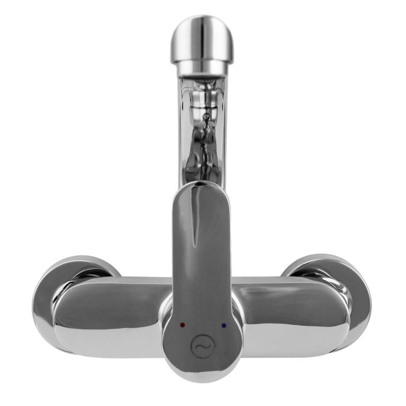 Aquanello Casa Kuhinjska stenska pipa  z zgornjim izlivom Krom CR-1003-CS