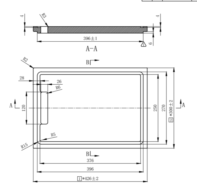 Pure.Sink Exclusivo Lesena deska za rezanje Bamboo 42 x 30 cm za v pomivalno korito PEXCB40-24