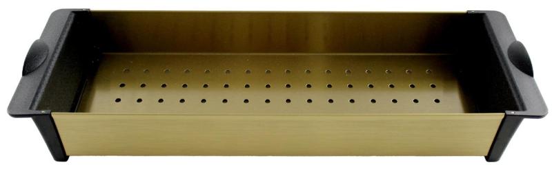 Pure.Sink Prestige vstavni koš za pomivalno korito, zlata barva  PPGCL40-60