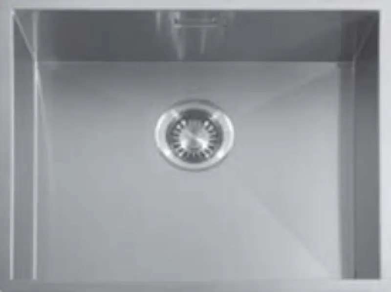 ABK Baronga nerjaveče jeklo pomivalno korito 50x40 cm vgradno BAR50F