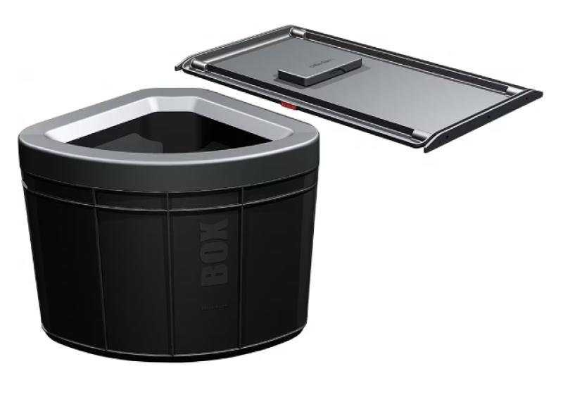 Franke Sorter Solo 60 vrtljiv odpadni sistem na vratih 40-litrski koš za smeti s filtrom z aktivnim ogljem 1210307572