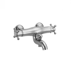 Huber Victoriaanse Thermostatische Badkraan Chroom VTT2701021