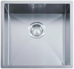 ABK Baronga kvadratno pomivalno korito iz nerjavečega jekla 40x40 cm za vgradnjo pod pult BAR40F