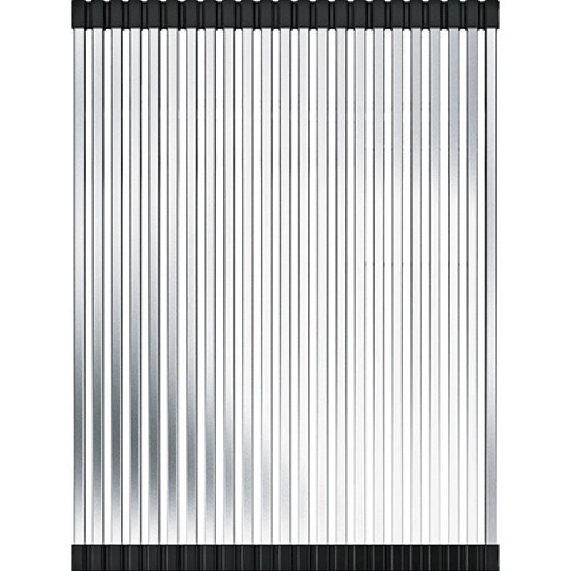 Franke RVS Rolmat 468x420mm om op de spoelbak te plaatsen 1120030882 vertalen naar het Sloveens:

Franke nerjaveče jeklo valjčna podloga 468x420mm za namestitev na pomivalno korito 1120030882